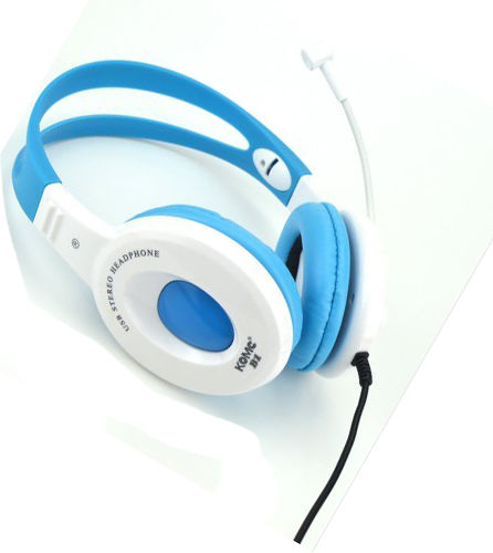 Komc B1 Over Ear Gaming Headset cu conexiune USB Albastru