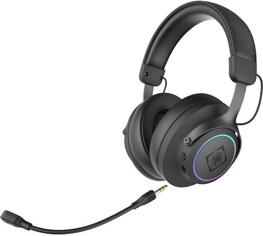 Deltaco DH440 Wireless Over Ear Gaming Headset with Connection USB