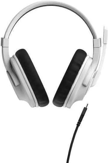 HAMA SoundZ 100 V2 Over Ear Gaming Headset με σύνδεση 3.5mm Λευκό