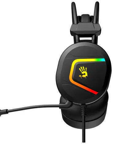 A4Tech MC750 Over Ear Gaming Headset cu conexiune USB Negru