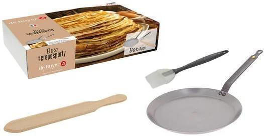 De Buyer Crepes Party За палачинки от Въглеродна Стомана 26см