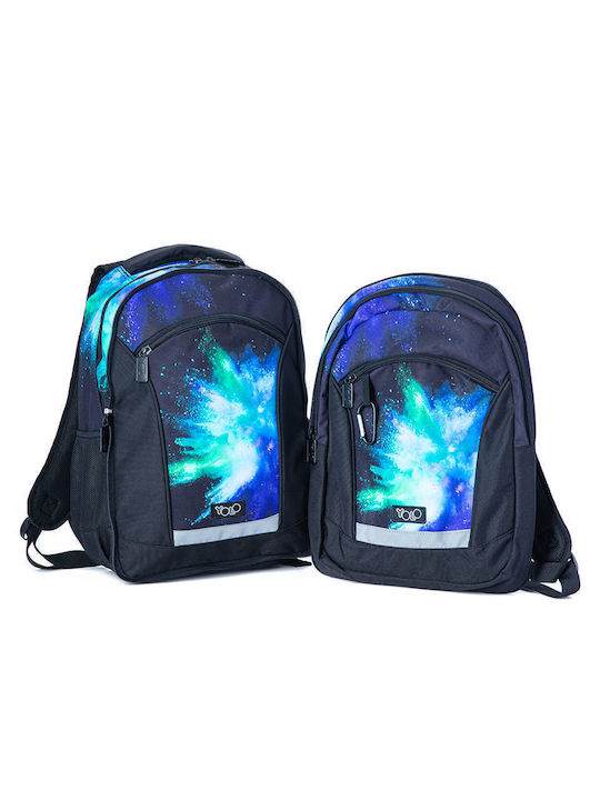 Kinder Schulrucksack Color Blast 2in1 +6 Jahre 50x35x20cm Yolo