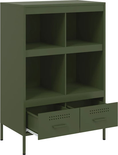 Мебели за съхранение от метал с чекмеджета Ladi 68x39x101.5см
