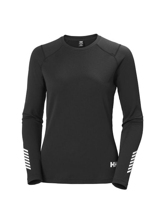 Helly Hansen Bluza termica pentru femei cu maneci lungi Albastru