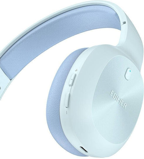 Edifier W600BT Wireless / Wired Over Ear Headphones with 30 hours of Operation Blue