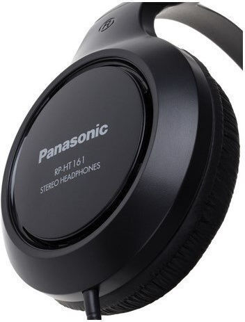 Panasonic RP-HT161 Ενσύρματα Over Ear Ακουστικά Μαύρα
