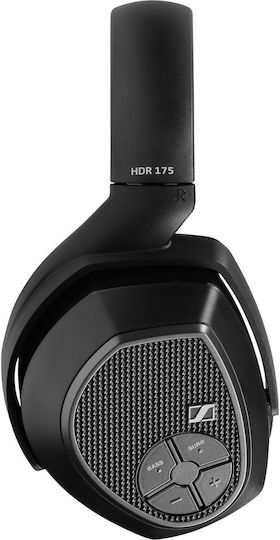 Sennheiser HDR 175 for RS-175 Безжични Over Ear Слушалки с 18 часа Работа Черни