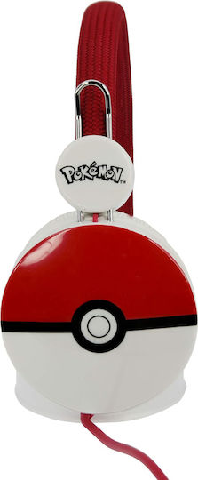 OTL Premium Junior Pokemon Pokeball Wired On Ear Headphones Muticolot