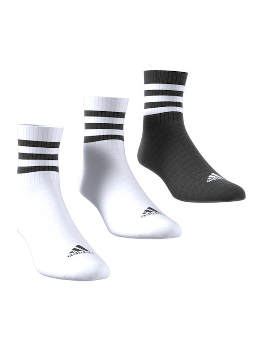 adidas Παιδικές Κάλτσες Αθλητικές Πολύχρωμες 3 Ζευγάρια