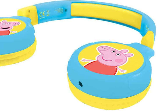 Lexibook Peppa Pig Безжични / Жични On Ear Слушалки с 60 часа Работа Светлосини