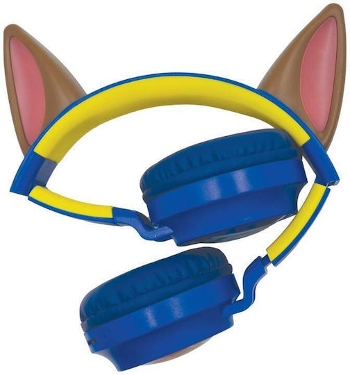 Lexibook Paw Patrol Wireless / Wired On Ear Headphones with 100 hours of Operation Blue