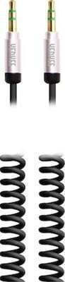 Yenkee Yenkee 3.5mm Jack Cable - 3.5mm Male to 3.5mm Male Silver 1.8m with Gold Plated Terminals YCA 402 BSR