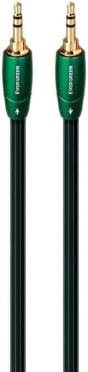 Audioquest Audio Cable 3.5mm Male - 3.5mm Male Green 2m with Gold Plated Terminals