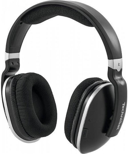 Technisat Stereoman 2 DAB+ Fără fir / Cu fir Over Ear Căști cu Radio cu 8 ore de Funcționare Negre