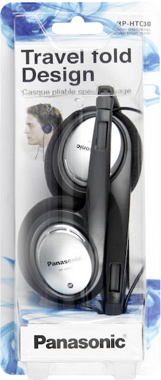 Panasonic RP-HT030 Ενσύρματα On Ear Ακουστικά Ασημί