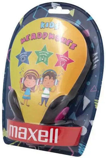 Maxell Casca Stereo 4 Kids Ενσύρματα Παιδικά On Ear Ακουστικά Μπλε