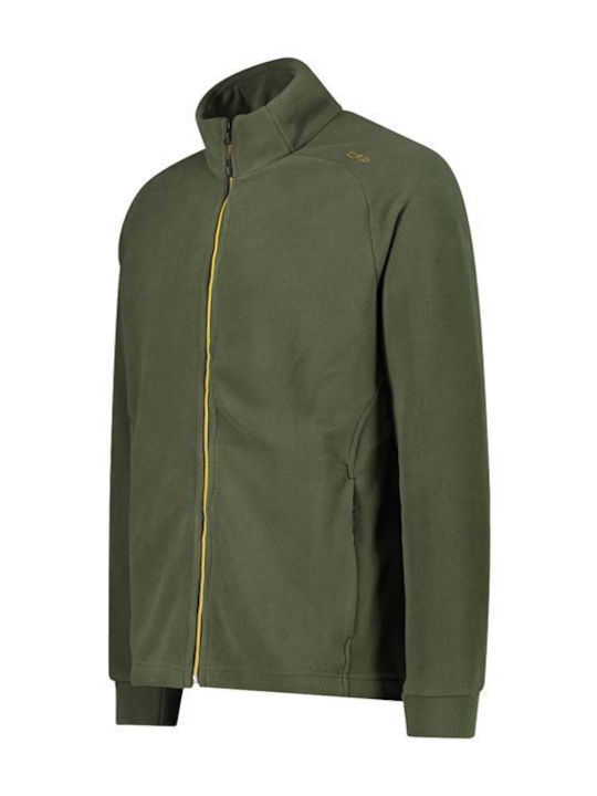 Herren Fleecejacke Grün