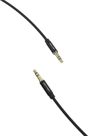 Vention Vention 3.5mm Jack Cable - 3.5mm Male to 3.5mm Male Black Length 2m