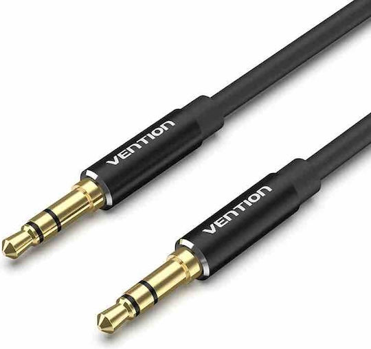Vention Vention 3.5mm Jack Cable - 3.5mm Male to 3.5mm Male Black Length 2m