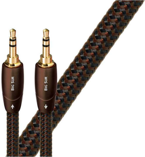 Audioquest Audio Cable 3.5mm Male - 3.5mm Male Black 3m with Gold Plated Terminals Big Sur
