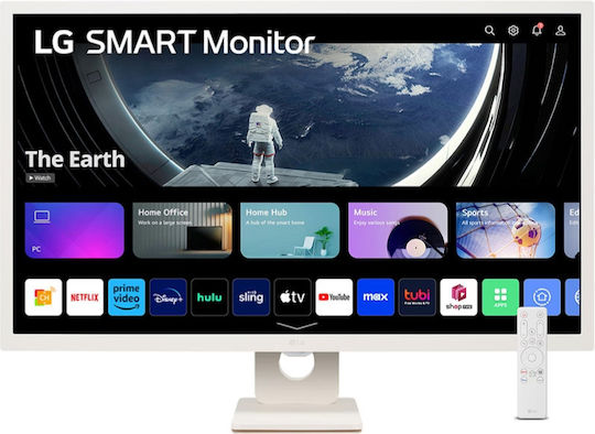 LG 32SR50F-W IPS HDR Monitor 32" FHD 1920x1080 cu Timp de Răspuns 8ms GTG