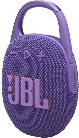 JBL Clip 5 Водоустойчиво Bluetooth високоговорител 7W с живот на батерията до 12 часа Лилав