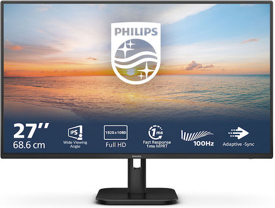 Philips 27E1N1100A IPS Monitor 27" FHD 1920x1080 με Χρόνο Απόκρισης 4ms GTG