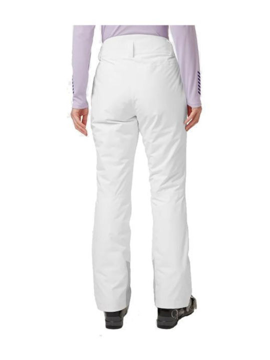 Helly Hansen 65710-495 Women's Trousers for Ski & Snowboard White