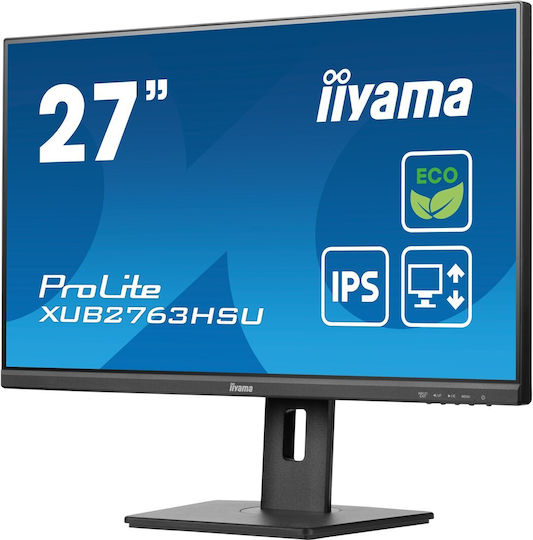 Iiyama ProLite IPS Monitor 27" FHD 1920x1080 cu Timp de Răspuns 3ms GTG