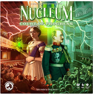Разширение на играта Nucleum: Court of Progress за 1-4 играчи 14+ години (EN) Board & Dice