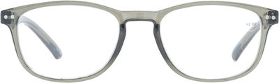 Reading by Red Reading Glasses +2.00 in Gray color