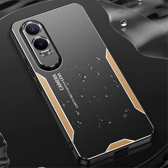 Aluminium Umschlag Rückseite Kunststoff Gold (OnePlus Nord CE)