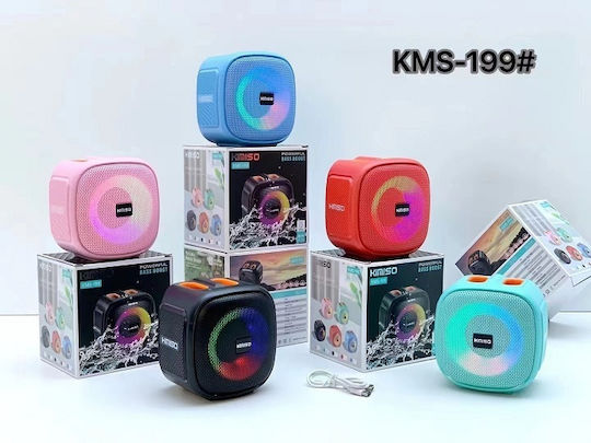 Kimiso KMS-199 Ηχείο Bluetooth 8W με Διάρκεια Μπαταρίας έως 3 ώρες Green