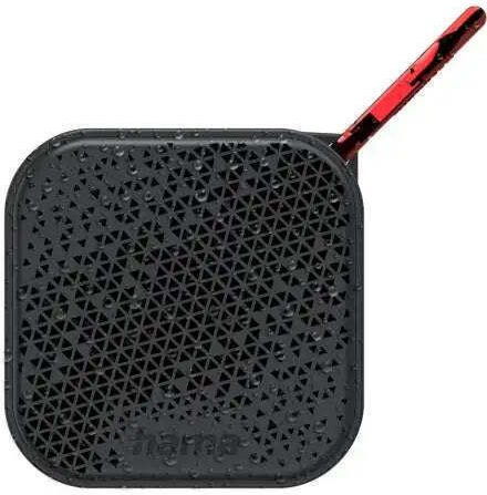 HAMA Pocket 3.0 Αδιάβροχο Ηχείο Bluetooth 3W με Ραδιόφωνο και Διάρκεια Μπαταρίας έως 2 ώρες Μαύρο