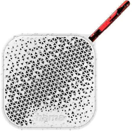 HAMA Pocket 3.0 Impermeabil Boxă Bluetooth 3W cu Radio și Durată de Baterie până la 2 ore Alb