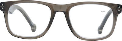 Reading by Red Reading Glasses +2.00 in Gray color