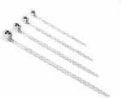 Panafix Cable Ties Plastic 200mm x 4.6mm in White Colour (100 pcs)