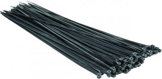 EM Group Legături Cablu Din Plastic 390mmx4.8mm În Culoare Neagră 100 Bucăți BMN3948/5318