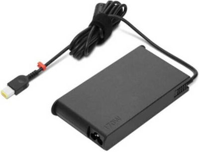 Lenovo USB-C Φορτιστής Laptop 170W χωρίς Καλώδιο Τροφοδοσίας