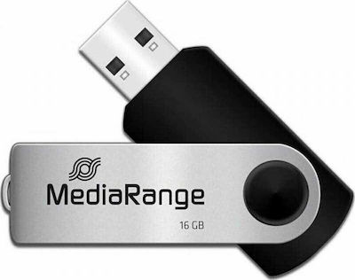 16GB USB 2.0 Stick Negru