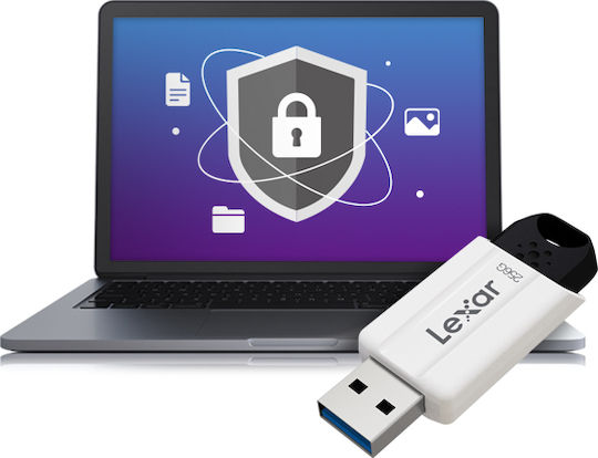 Lexar JumpDrive S80 64GB USB 3.1 Stick Μαύρο