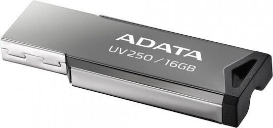 Adata DashDrive UV250 16GB USB 2.0 Stick Γκρι