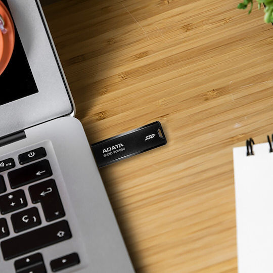 Adata SC610 500GB USB 3.2 SSD Stick Μαύρο