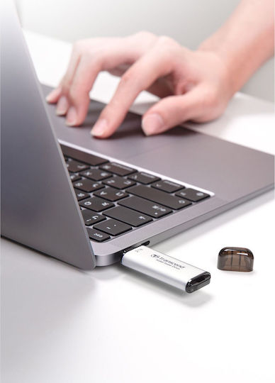 Transcend Esd300s 1TB USB 3.2 SSD Stick mit Verbindung USB-C Gray