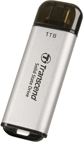 Transcend Esd300s 1TB USB 3.2 SSD Stick mit Verbindung USB-C Gray
