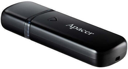 Apacer AH355 64GB USB 3.1 Stick Μαύρο