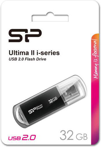 Silicon Power 32GB USB 2.0 USB-Stick Schwarz