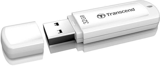 Transcend 32GB USB 2.0 Stick Λευκό