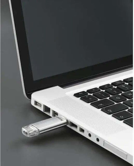 HAMA C-laeta 128GB USB 3.0 Stick Gray