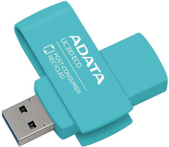 Adata UC310 ECO 128GB USB 3.1 Stick Πράσινο
